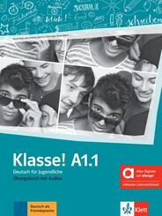 Klasse! A1.1 - Hybride Ausgabe allango, m. 1 Beilage