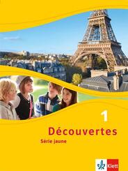 D&eacute;couvertes. S&eacute;rie jaune (ab Klasse 6). Ausgabe ab 2012 - Sch&uuml;lerbuch.Bd.1