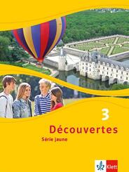 D&eacute;couvertes. S&eacute;rie jaune (ab Klasse 6). Ausgabe ab 2012 - Sch&uuml;lerbuch.Bd.3