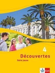D&eacute;couvertes. S&eacute;rie jaune (ab Klasse 6). Ausgabe ab 2012 - Sch&uuml;lerbuch.Bd.4