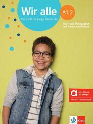 Wir alle A1.2 - Hybride Ausgabe allango, m. 1 Beilage