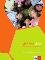 Wir neu / Lehr- und Arbeitsbuch mit Audio-CD A2.1