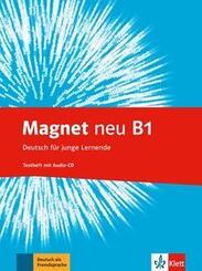 Magnet neu B1. Testheft + Audio-CD