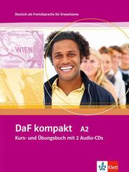 Kurs- und &Uuml;bungsbuch A2, m. 2 Audio-CDs