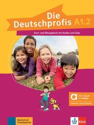 Die Deutschprofis A1.2 - Hybride Ausgabe allango, m. 1 Beilage