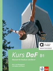 Kurs DaF B1 - Hybride Ausgabe allango, m. 1 Beilage