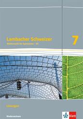 Lambacher Schweizer. 7. Schuljahr G9. L&ouml;sungen. Neubearbeitung. Niedersachsen