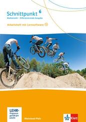 Schnittpunkt Mathematik 6. Differenzierende Ausgabe Rheinland-Pfalz und Saarland - 6. Schuljahr, Arbeitsheft mit Lernsoftware