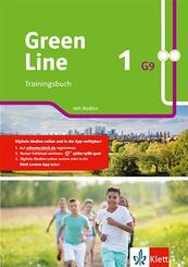 Green Line 1 G9 - 5. Klasse, Trainingsbuch mit Audios