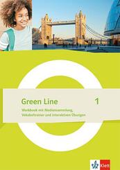 Green Line 1 - Workbook mit Mediensammlung und &Uuml;bungssoftware Klasse 5