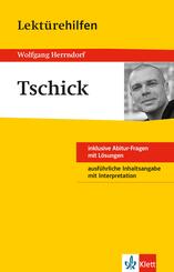 Klett Lekt&uuml;rehilfen Wolfgang Herrndorf, Tschick
