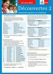 D&eacute;couvertes 2. Auf einen Blick. Grammatik