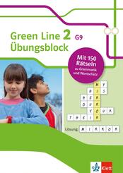 Green Line 2 G9 (ab 2015) Klasse 6 - &Uuml;bungsblock zum Schulbuch