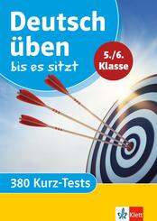 Klett Deutsch &uuml;ben bis es sitzt 5./6. Klasse