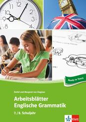 Arbeitsbl&auml;tter Englische Grammatik, 7./8. Schuljahr