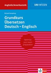 Grundkurs &Uuml;bersetzen Deutsch-Englisch