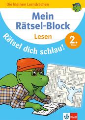 Mein R&auml;tsel-Block R&auml;tsel dich schlau! Lesen 2. Klasse