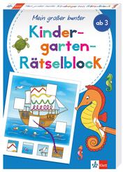 Klett Mein gro&szlig;er bunter Kindergarten-R&auml;tselblock