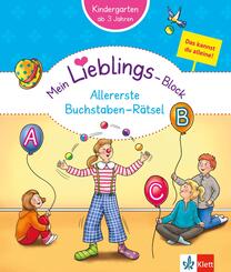 Klett Mein Lieblings-Block: Allererste Buchstaben-R&auml;tsel