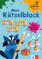 Klett Mein R&auml;tselblock ab 7 Jahren Band 2