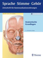 Sprache - Stimme - Geh&ouml;r - Anatomische Grundlagen