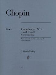 Chopin, Fr&eacute;d&eacute;ric - Klavierkonzert Nr. 1 e-moll op. 11