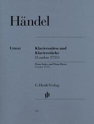 H&auml;ndel, Georg Friedrich - Klaviersuiten und Klavierst&uuml;cke (London 1733)