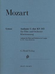 Andante f&uuml;r Fl&ouml;te und Orchester C-dur KV 315