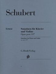 Sonatinen f&uuml;r Klavier und Violine op. post. 137