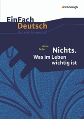 Janne Teller: Nichts. Was im Leben wichtig ist