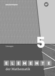 Elemente der Mathematik SI 5. L&ouml;sungen. G9 in Nordrhein-Westfalen