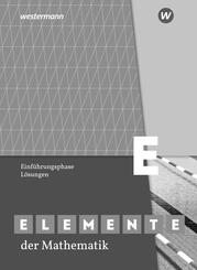 Elemente der Mathematik SII. Einf&uuml;hrungsphase: L&ouml;sungen. Nordrhein-Westfalen