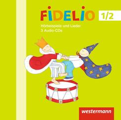 Fidelio Musikb&uuml;cher 1 / 2. H&ouml;rbeispiele CD. Allgemeine Ausgabe