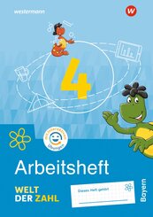 Welt der Zahl 4. Arbeitsheft mit Interaktiven &Uuml;bungen. F&uuml;r Bayern