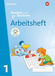Denken und Rechnen 1. Arbeitsheft mit interaktiven &Uuml;bungen. F&uuml;r Grundschulen in den &ouml;stlichen Bundesl&auml;ndern