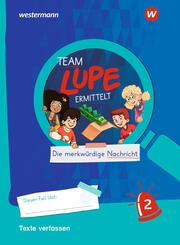 TEAM LUPE ERMITTELT - &Uuml;bungshefte