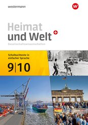 Heimat und Welt Plus 9 / 10. Schulbuchtexte in einfacher Sprache. F&uuml;r Berlin