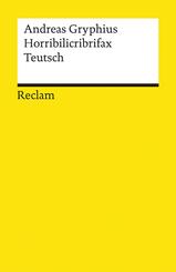 Horribilicribrifax Teutsch. Scherzspiel