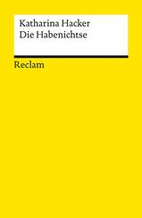 Die Habenichtse. Roman. Zeitgen&ouml;ssische Romane bei Reclam - Geeignet f&uuml;r den Schulunterricht - Mit einem Nachwort von Corinna Schlicht - Reclam