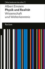 Physik und Realit&auml;t. Wissenschaft und Welterkenntnis