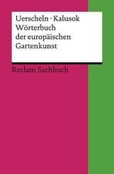 W&ouml;rterbuch der europ&auml;ischen Gartenkunst