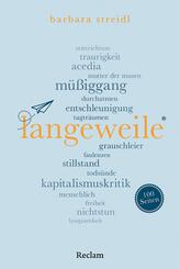 Langeweile. 100 Seiten