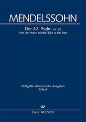 Psalm 42 op.42, Klavierauszug