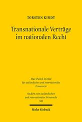Transnationale Vertr&auml;ge im nationalen Recht