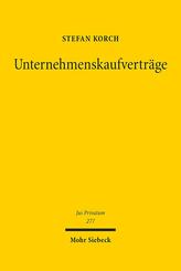 Unternehmenskaufvertr&auml;ge