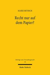 Recht nur auf dem Papier?