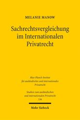 Sachrechtsvergleichung im Internationalen Privatrecht