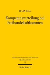 Kompetenzverteilung bei Freihandelsabkommen