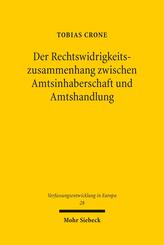 Der Rechtswidrigkeitszusammenhang zwischen Amtsinhaberschaft und Amtshandlung
