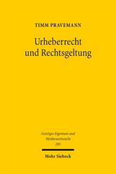Urheberrecht und Rechtsgeltung